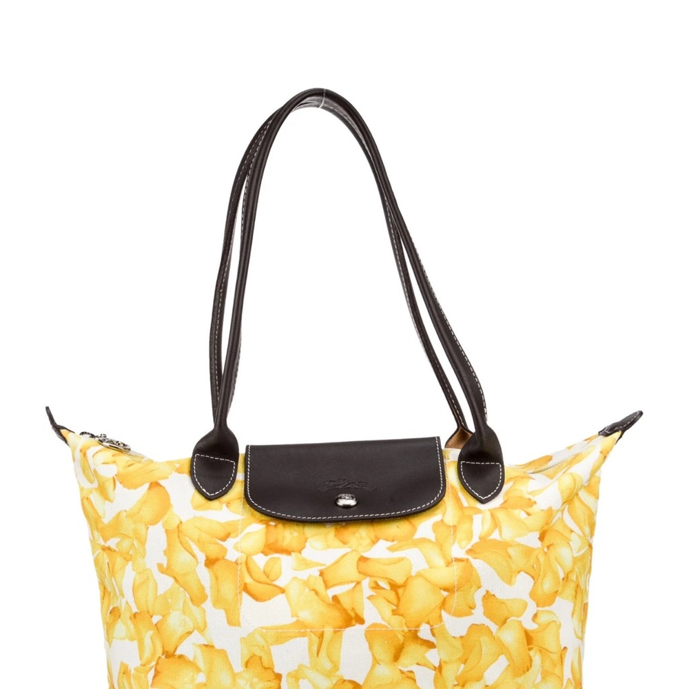 Longchamp Le Pliage Darshan Flowers Tote